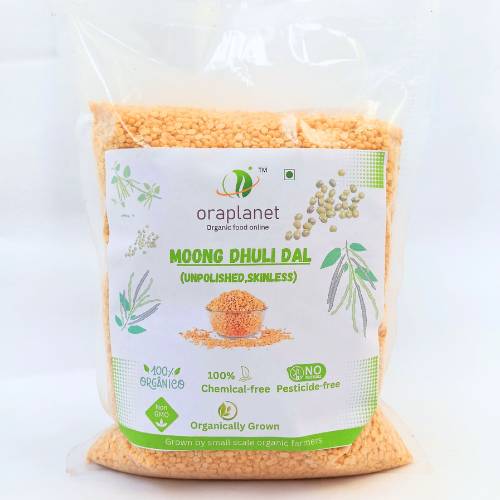 Organic moong dhuli daal